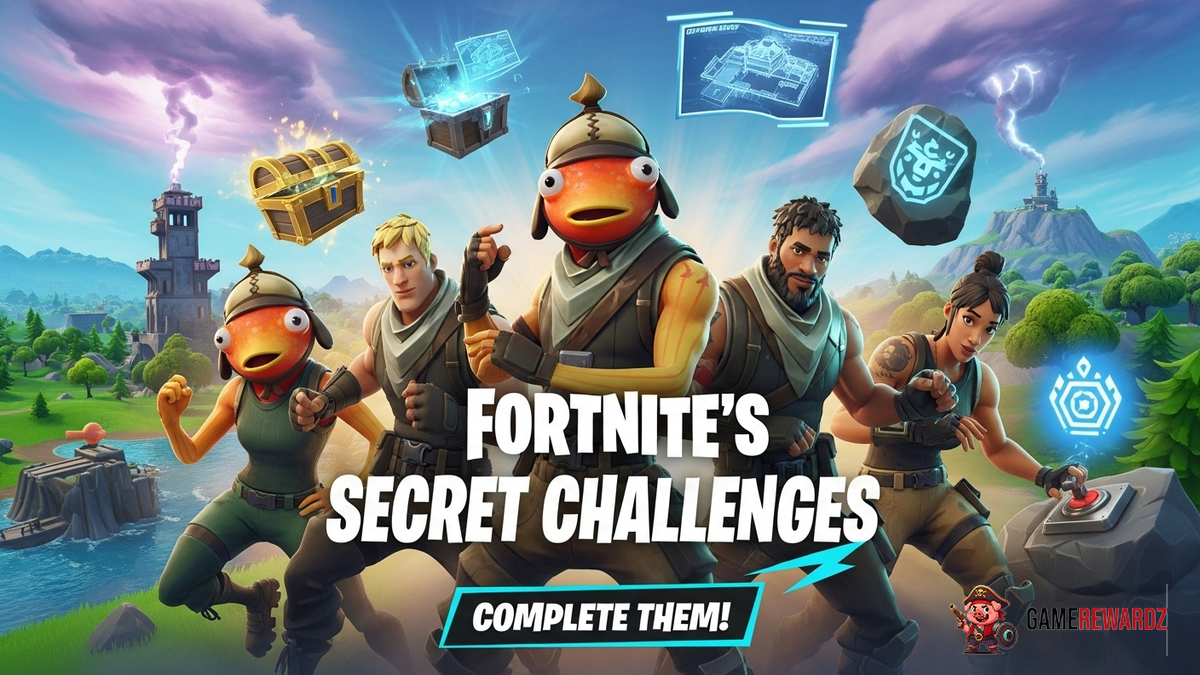 Fortnite's Secret Challenges - Complete Them!